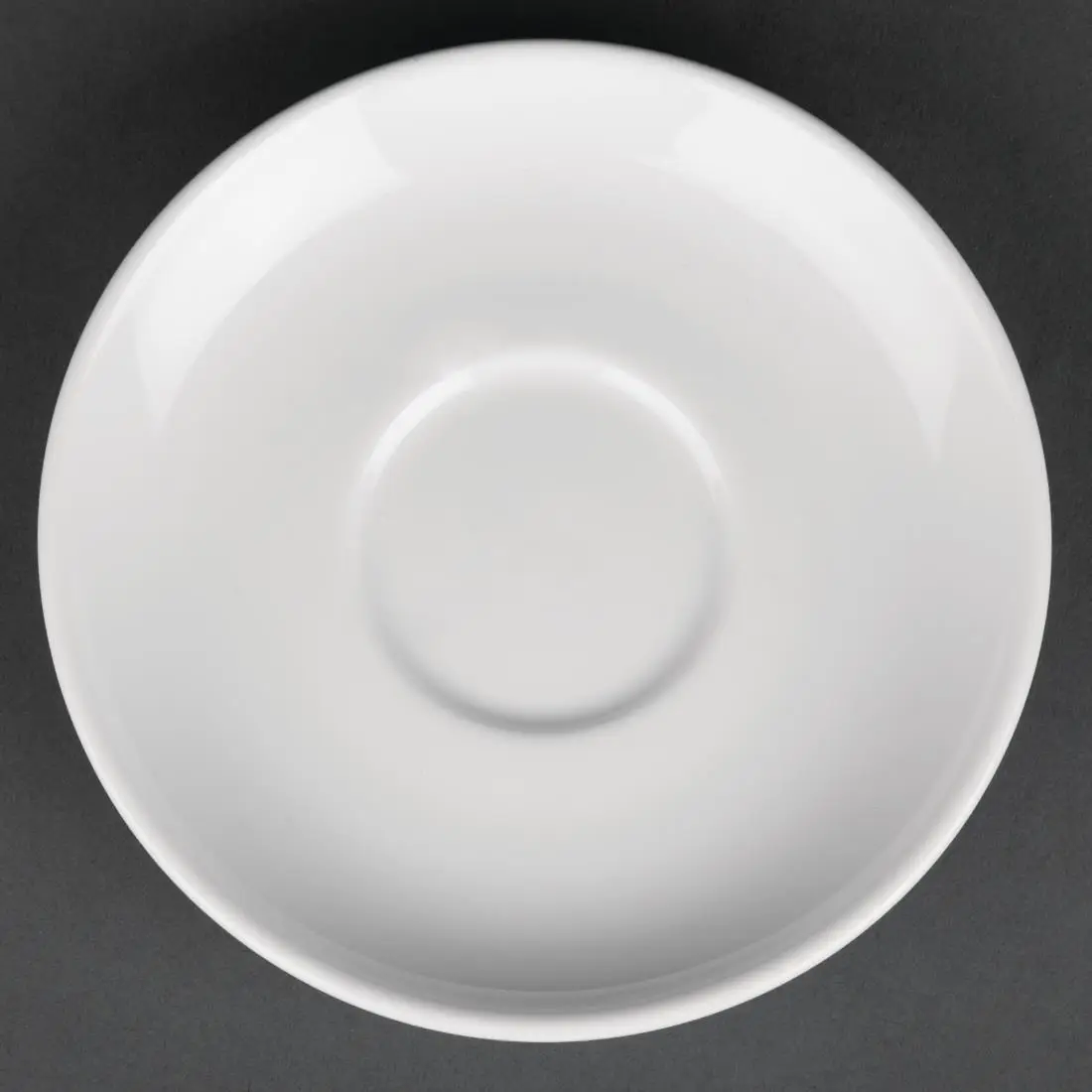 Royal Porcelain Classic White Espresso Saucers 125mm (12 Pack) CG034