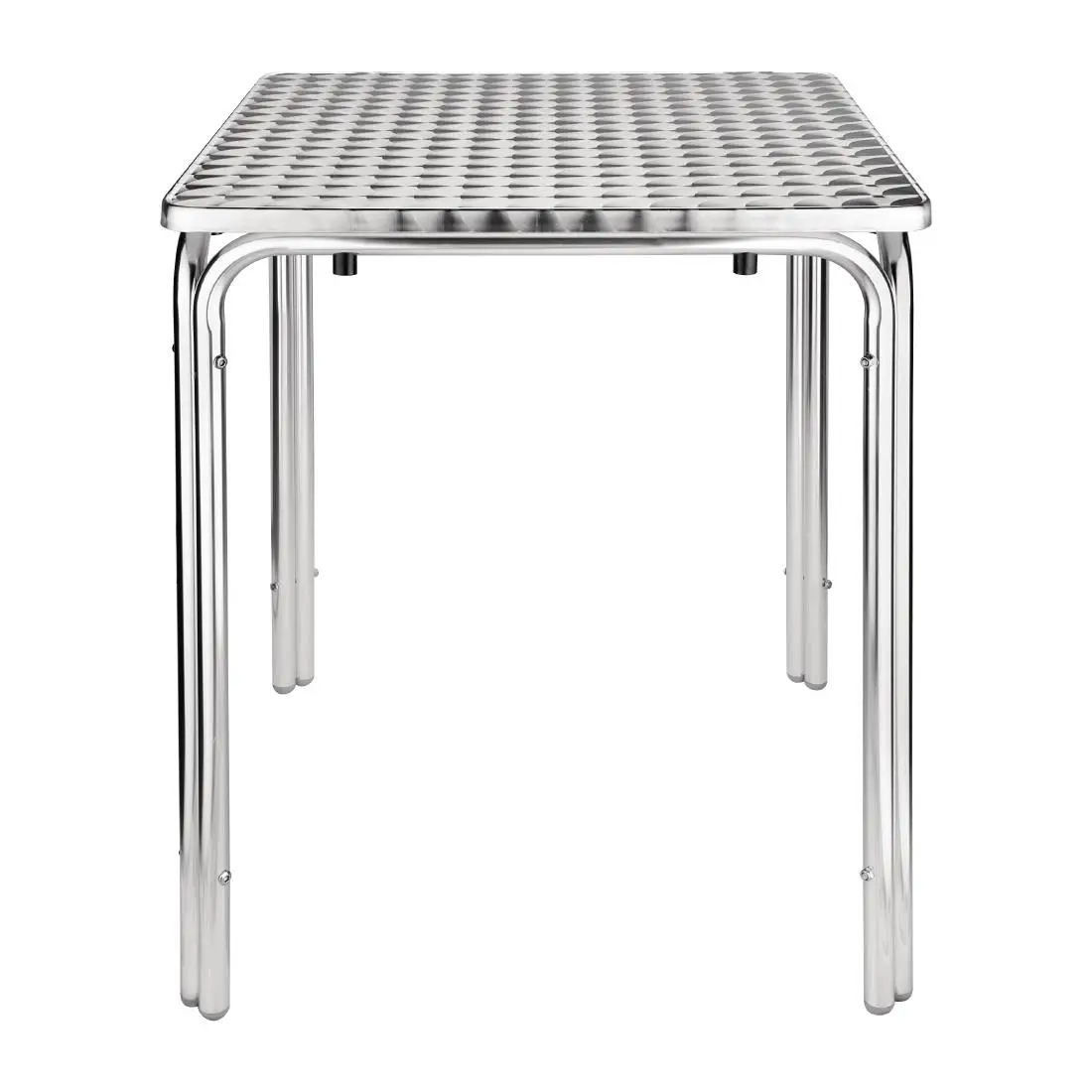 Bolero Steel and Aluminium Square Leg Table 600mm CG837