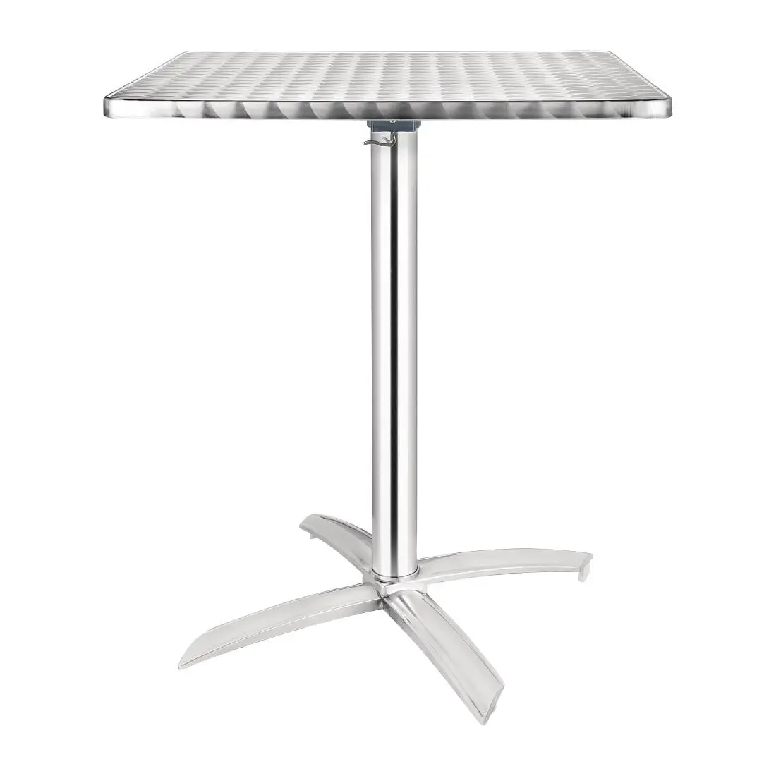 Bolero Square Flip Top Table Stainless Steel 600mm CG838
