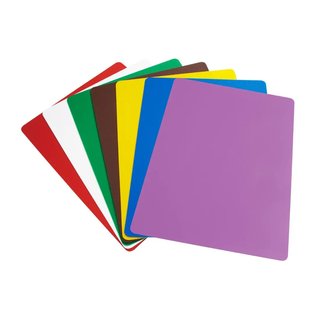 Hygiplas 7-Piece Chopping Board Set 450x300x1.5mm CH043