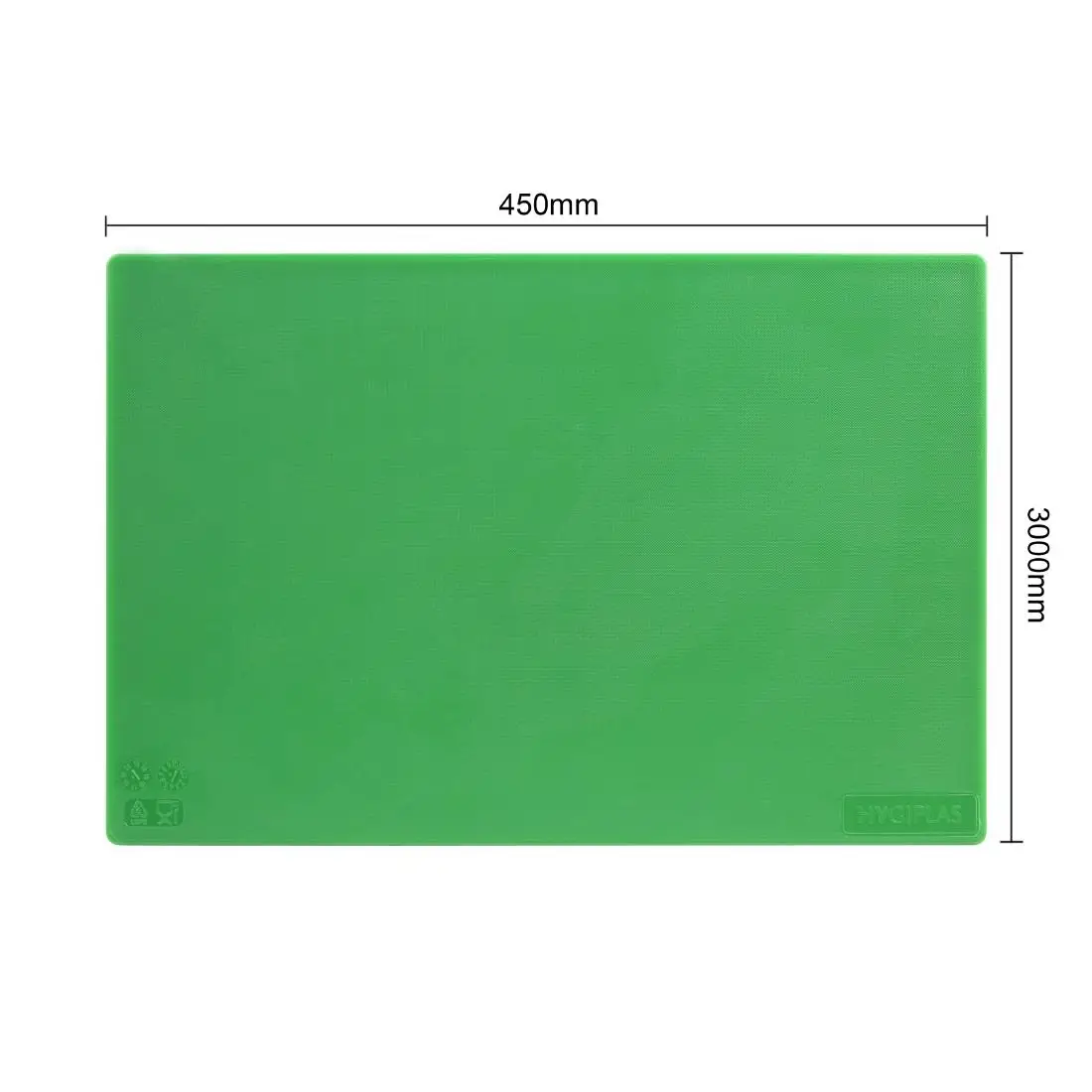 Hygiplas Low Density Antibacterial 7-Piece Chopping Board Set 450x300mm CH046 - Image 5