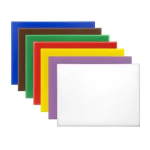 Hygiplas High Density 7-Piece Chopping Board Set 305x229x12mm CH050