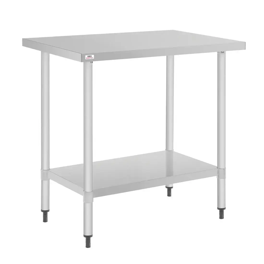 Nisbets Essentials Self Assembly Stainless Steel Table 800 x 600mm CH059