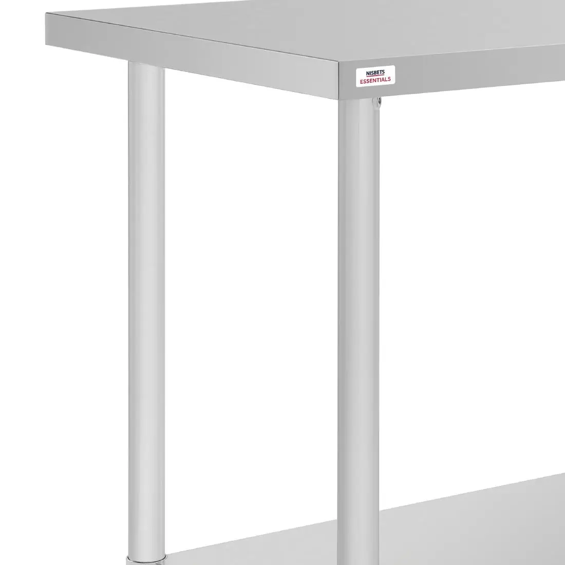 Nisbets Essentials Self Assembly Stainless Steel Table 800 x 600mm CH059 - Image 4