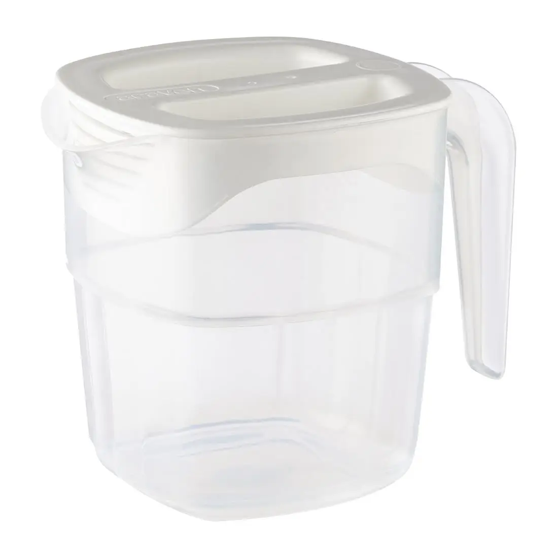 Araven White Polypropylene Jug - 1Ltr 34oz CH923