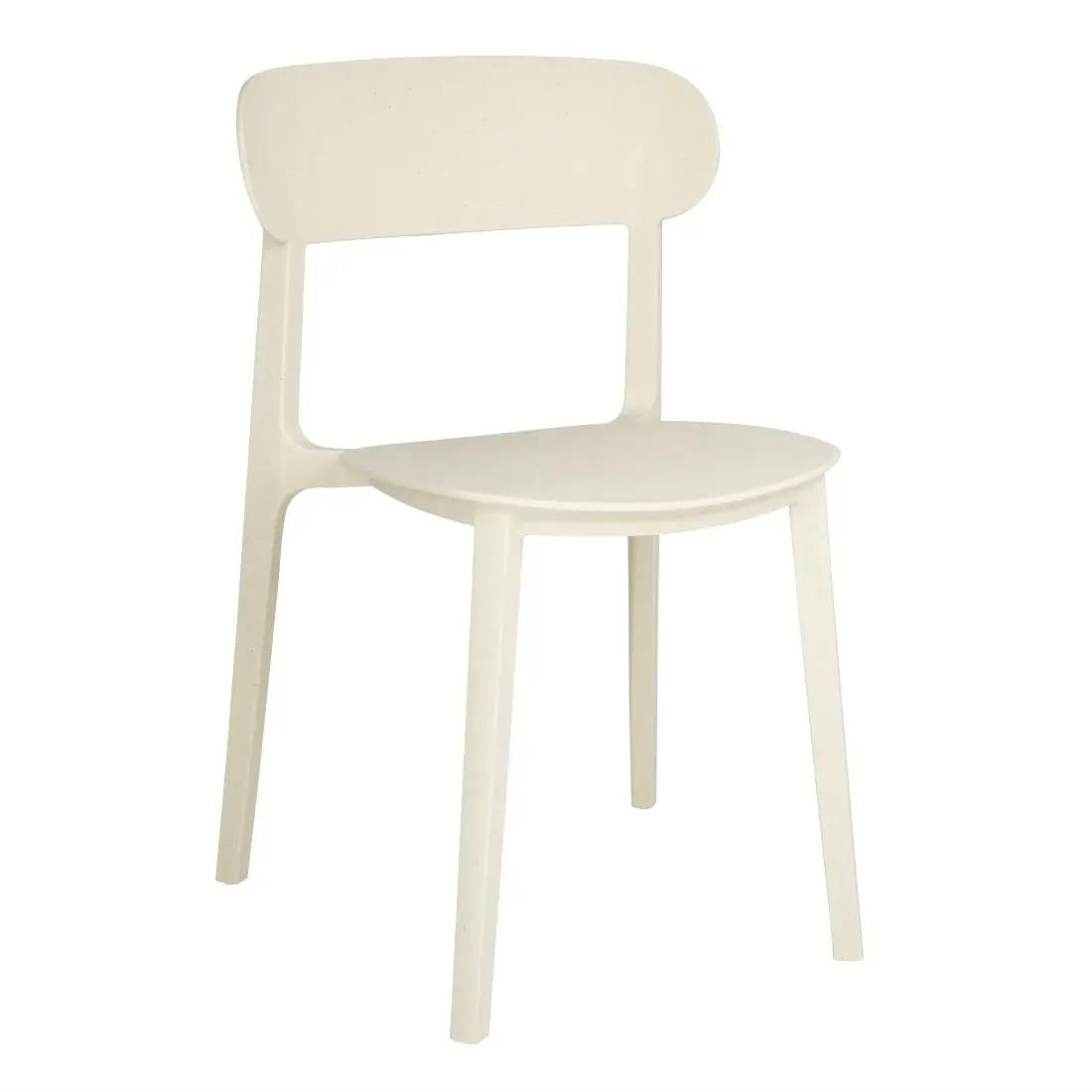Bolero Eden Side Chairs Cream (2 Pack) CH940