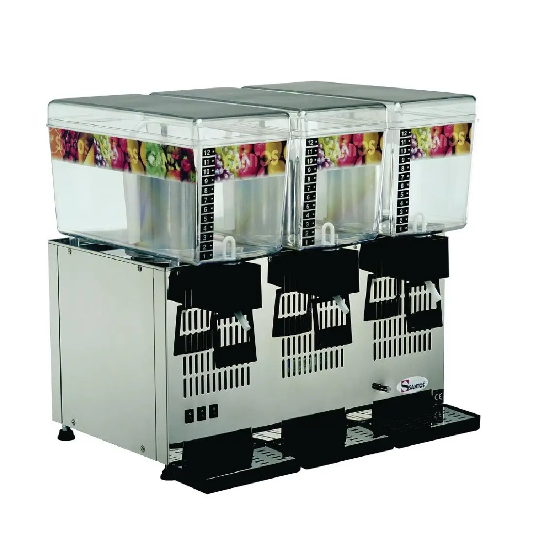 Santos Cold Drink Dispenser 3 Bowls 34-3A CK798