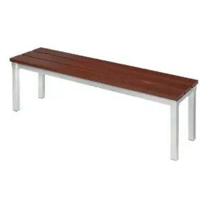 Enviro Outdoor Walnut Effect Faux Wood Bench 3ft CK814