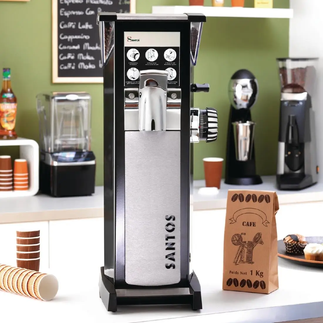 Santos 63 Heavy duty Coffee shop Grinder to Grind Coffee in Bags CK822 - Image 3