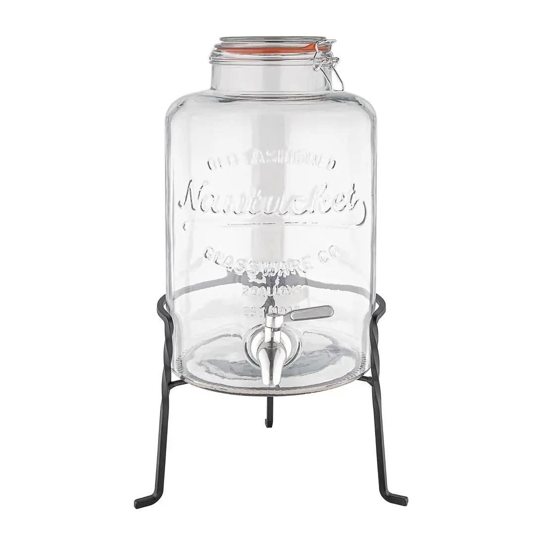 Olympia Nantucket Style Drink Dispenser with Wire Stand 8.5Ltr CK939