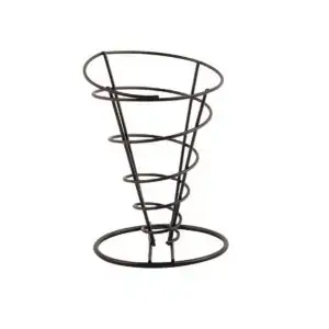Olympia Wire Chip Cone Black CL319