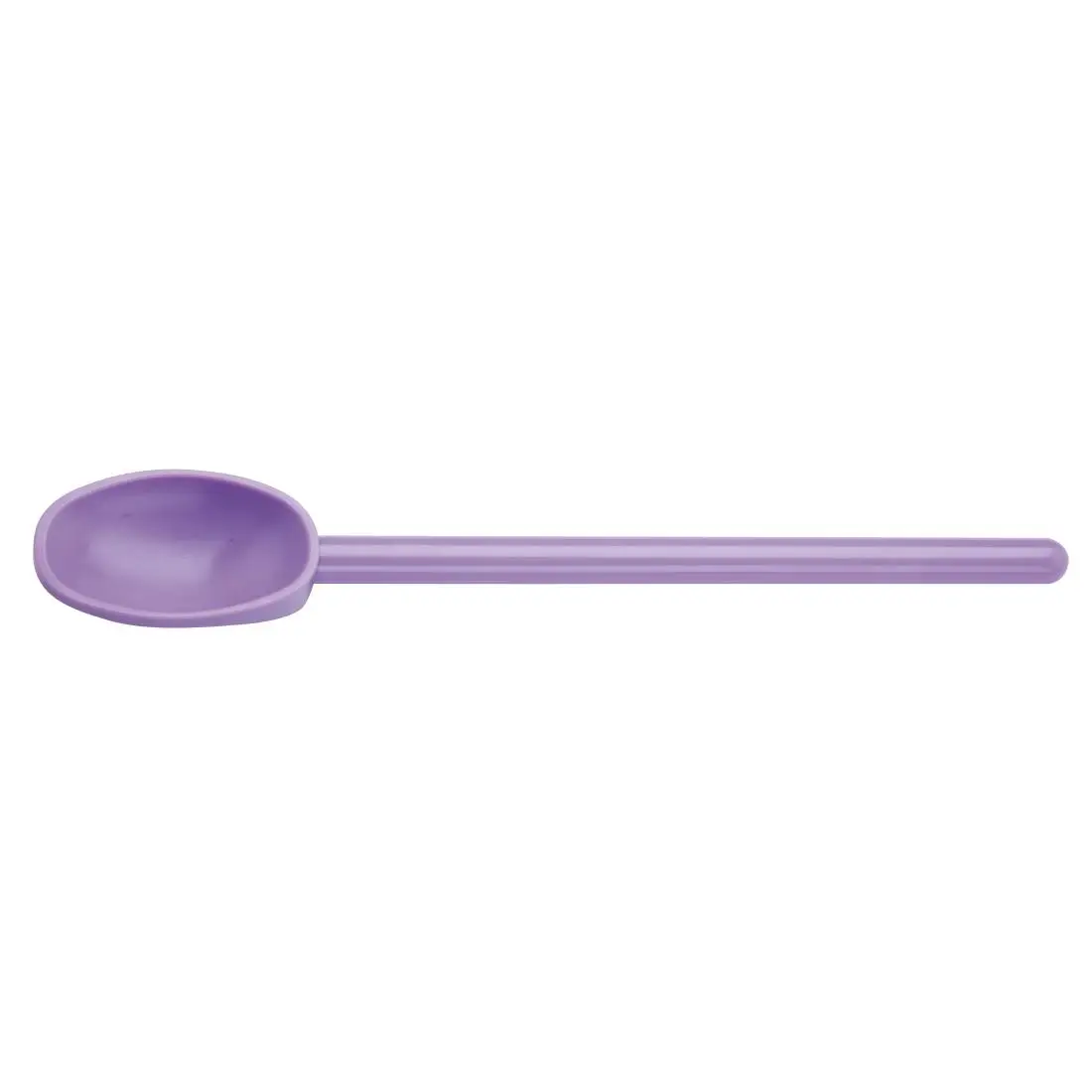 Mercer Culinary Mixing Spoon Allergen Purple 11.5" CL695 - Image 2