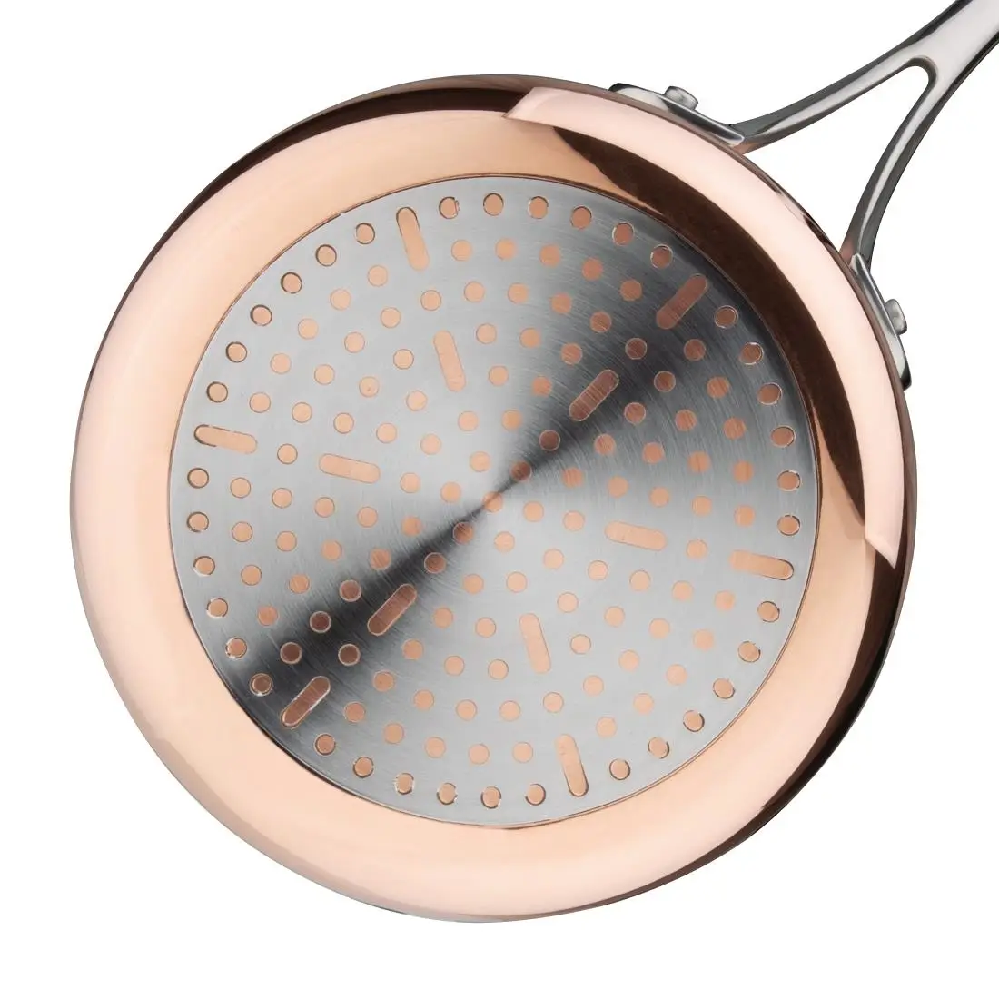 Vogue Copper Tri-Wall Saucepan 18cm CM675 - Image 4