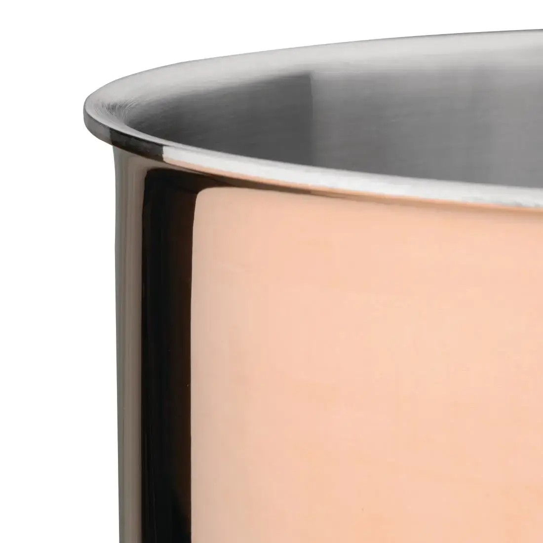 Vogue Copper Tri-Wall Saucepan 18cm CM675 - Image 6