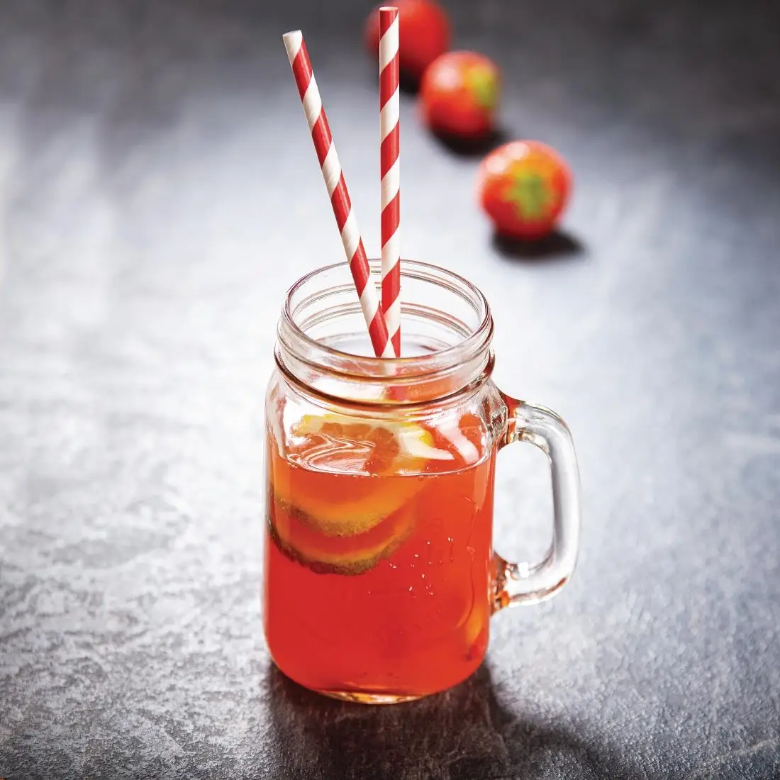 Olympia Handled Mason Jars 450ml (12 Pack) CM698 - Image 3