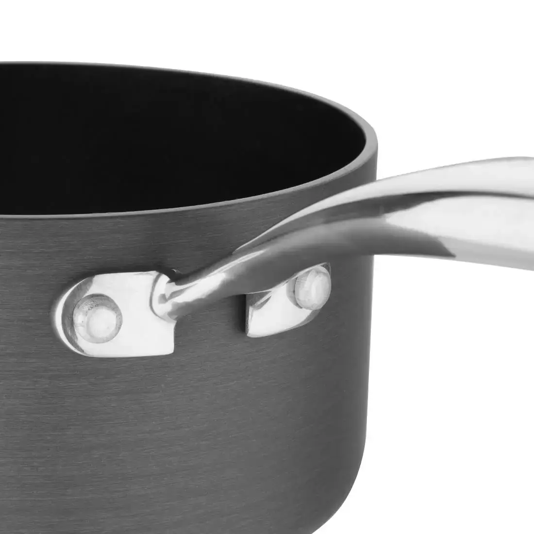 Vogue Anodised Aluminium Non-Stick Saucepan 16cm CP762 - Image 3