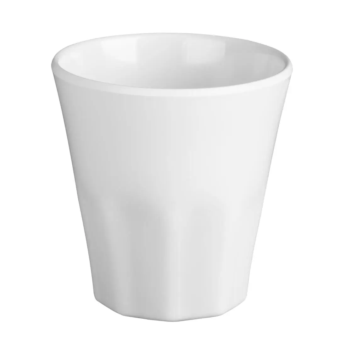 Olympia Kristallon Melamine Plastic Tumblers White 290ml (6 Pack) CR346 - Image 2