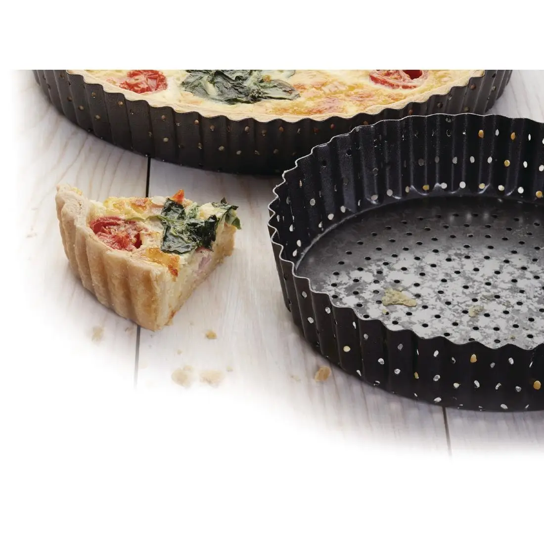 Masterclass Crusty Bake Quiche Tin 300mm CS569 - Image 2