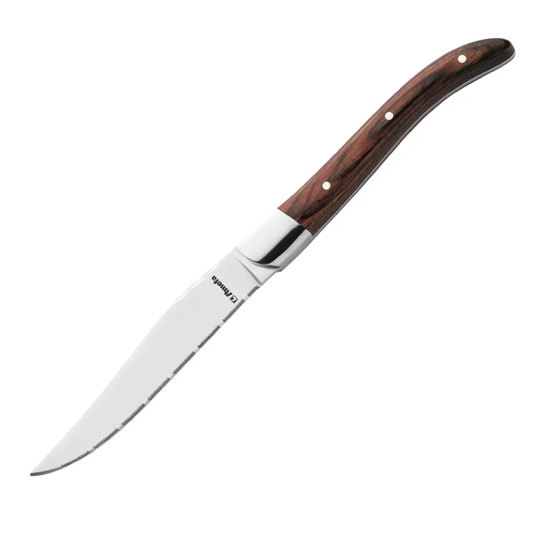 Amefa Royal Steak Knife Rosewood (6 Pack) CU065