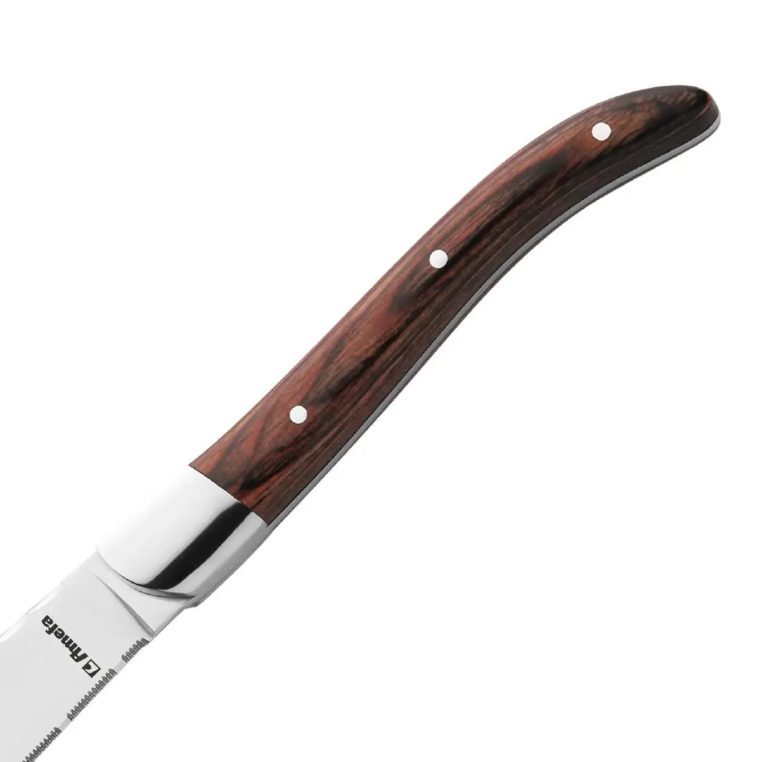Amefa Royal Steak Knife Rosewood (6 Pack) CU065 - Image 3