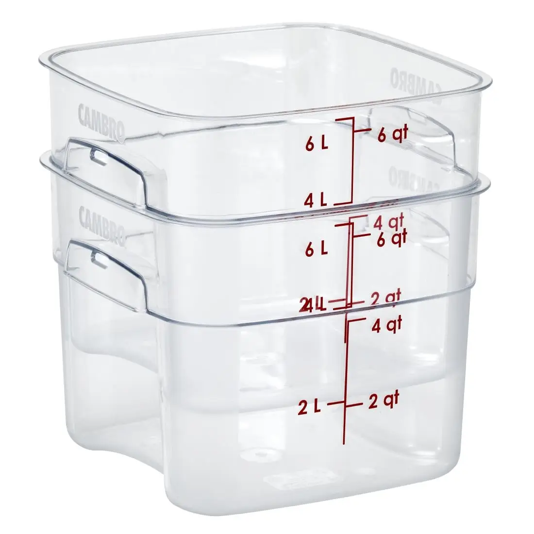 Cambro FreshPro Camsquare Food Storage Container 5.7Ltr CU138 - Image 2
