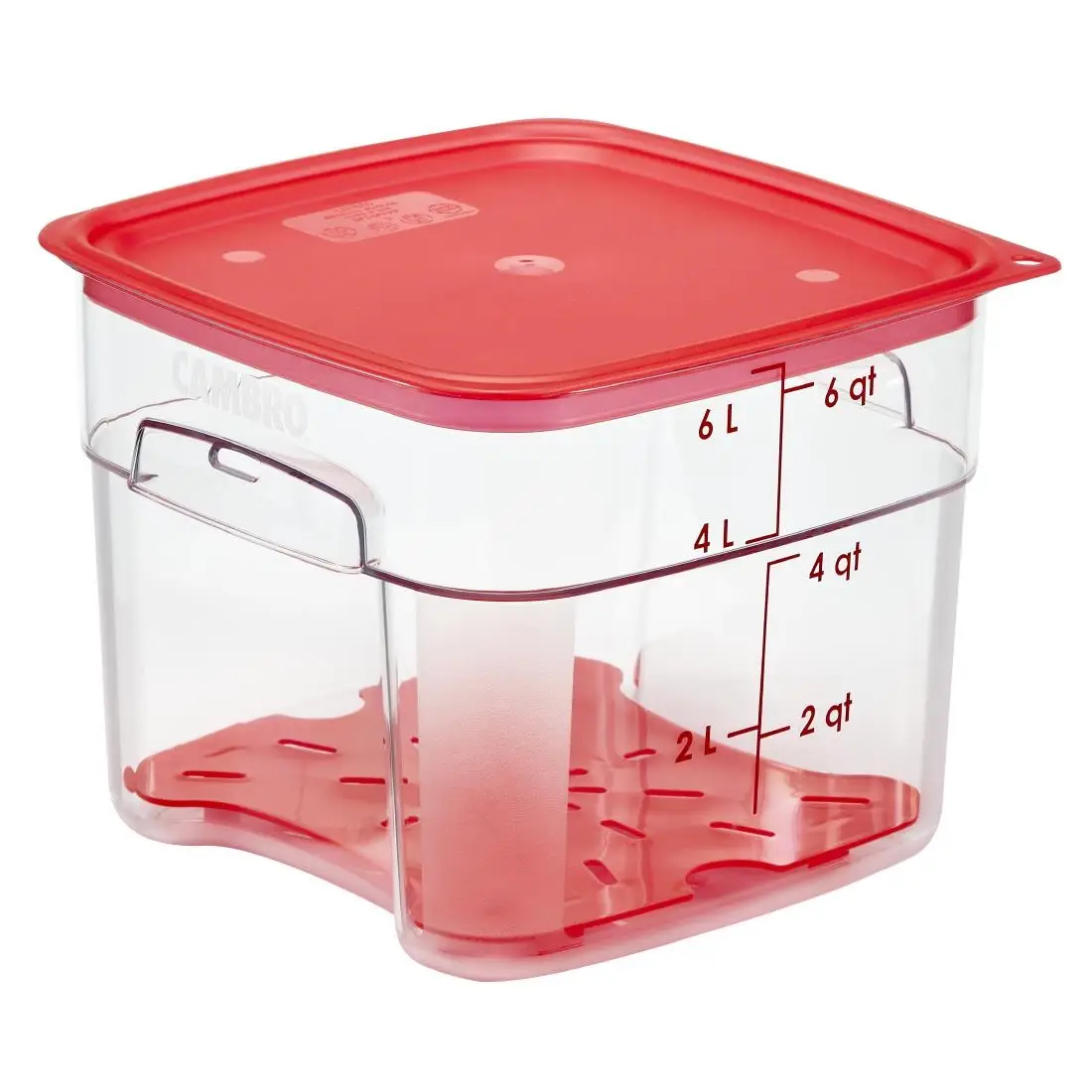 Cambro FreshPro Camsquare Food Storage Container 5.7Ltr CU138 - Image 3