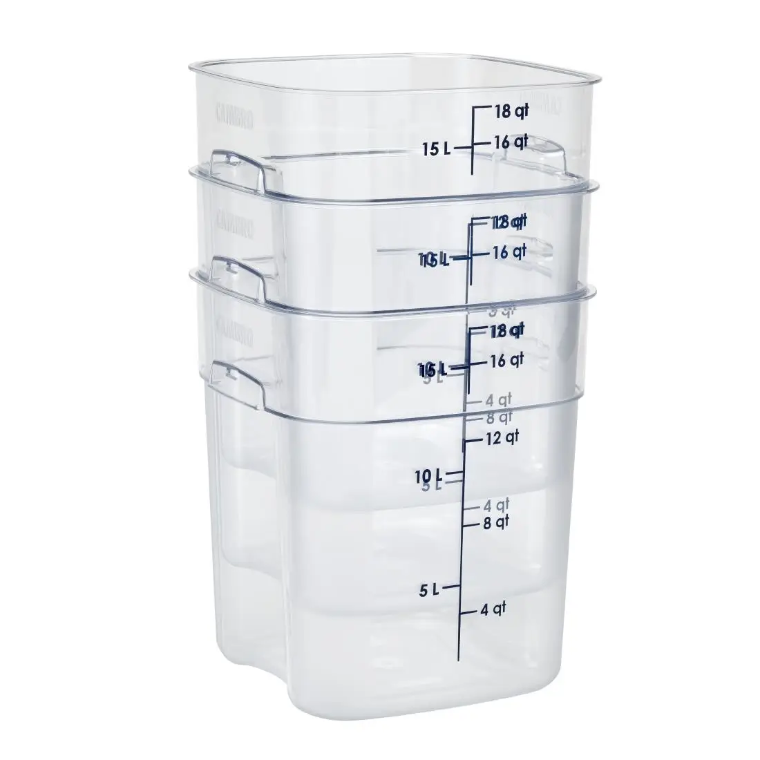 Cambro FreshPro Camsquare Food Storage Container 17.2Ltr CU141 - Image 3
