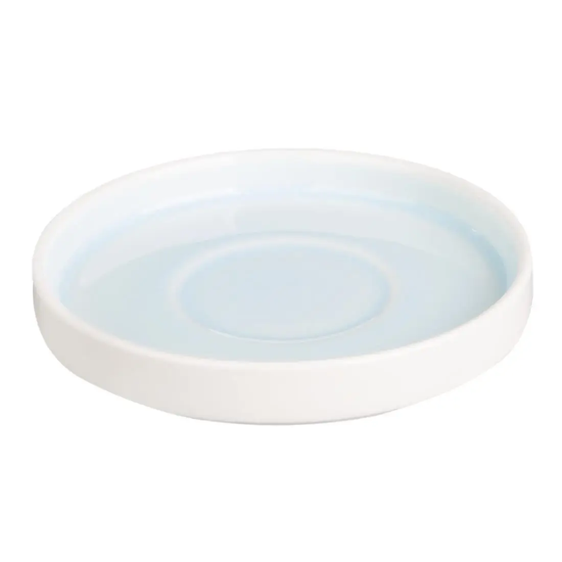 Olympia Fondant Saucers Aqua 136mm (6 Pack) CU185