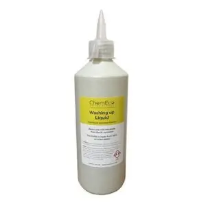 ChemEco Refillable Washing Up Bottle and Spout 500ml CU253
