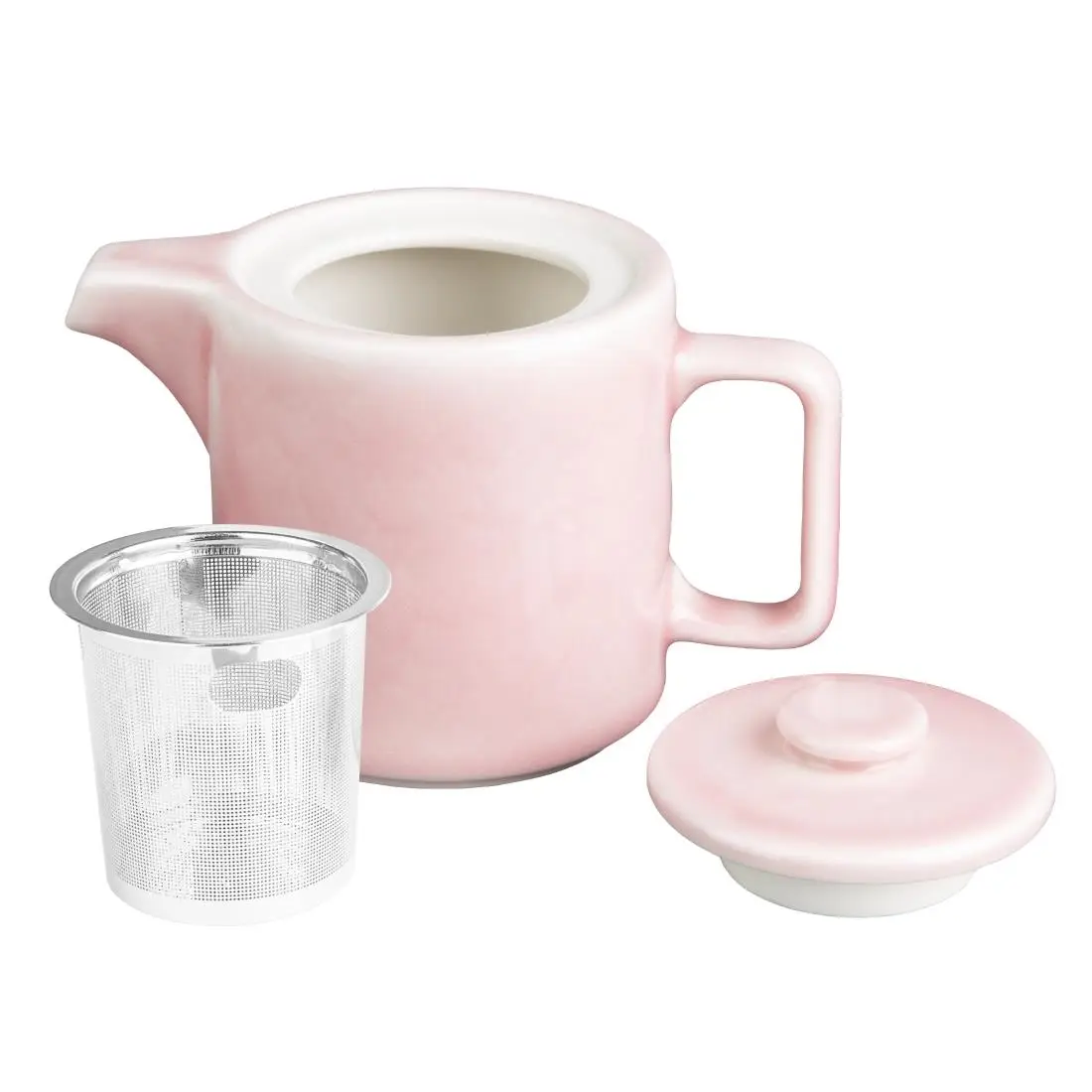 Olympia Fondant Tea Pots Pink 450ml (2 Pack) CU457 - Image 7