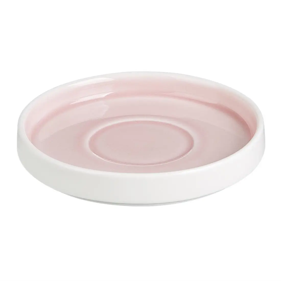 Olympia Fondant Saucers Pink 136mm (6 Pack) CU461