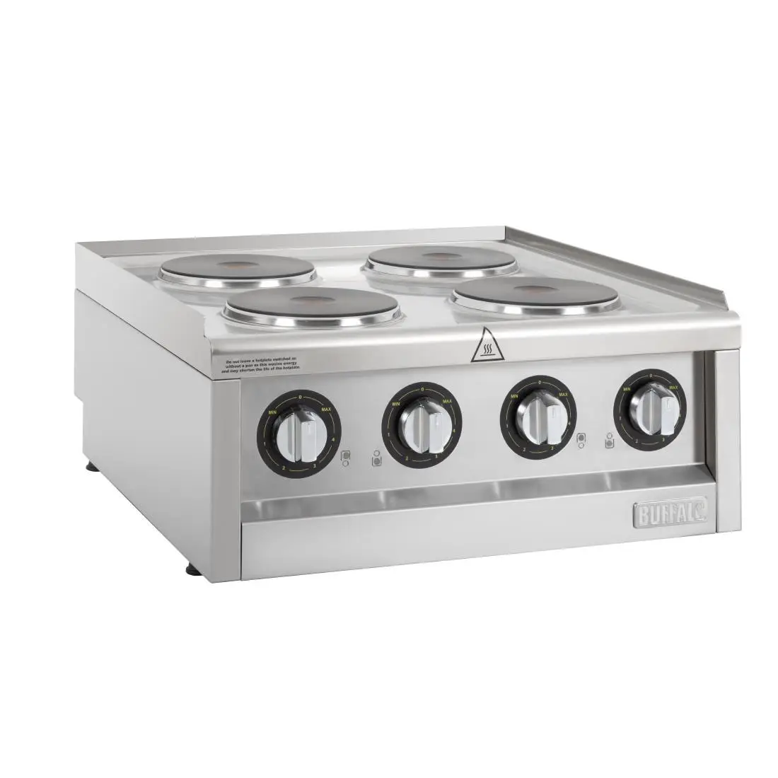 Buffalo 600 Series 4 Ring Electric Hob CU471