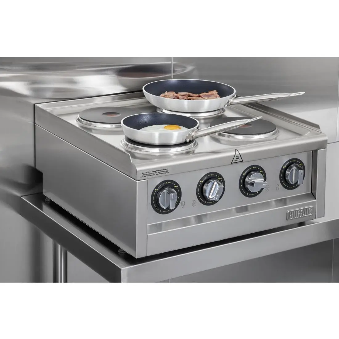 Buffalo 600 Series 4 Ring Electric Hob CU471 - Image 11