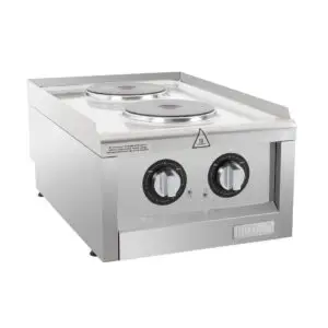 Buffalo 600 Series 2 Ring Electric Hob CU472