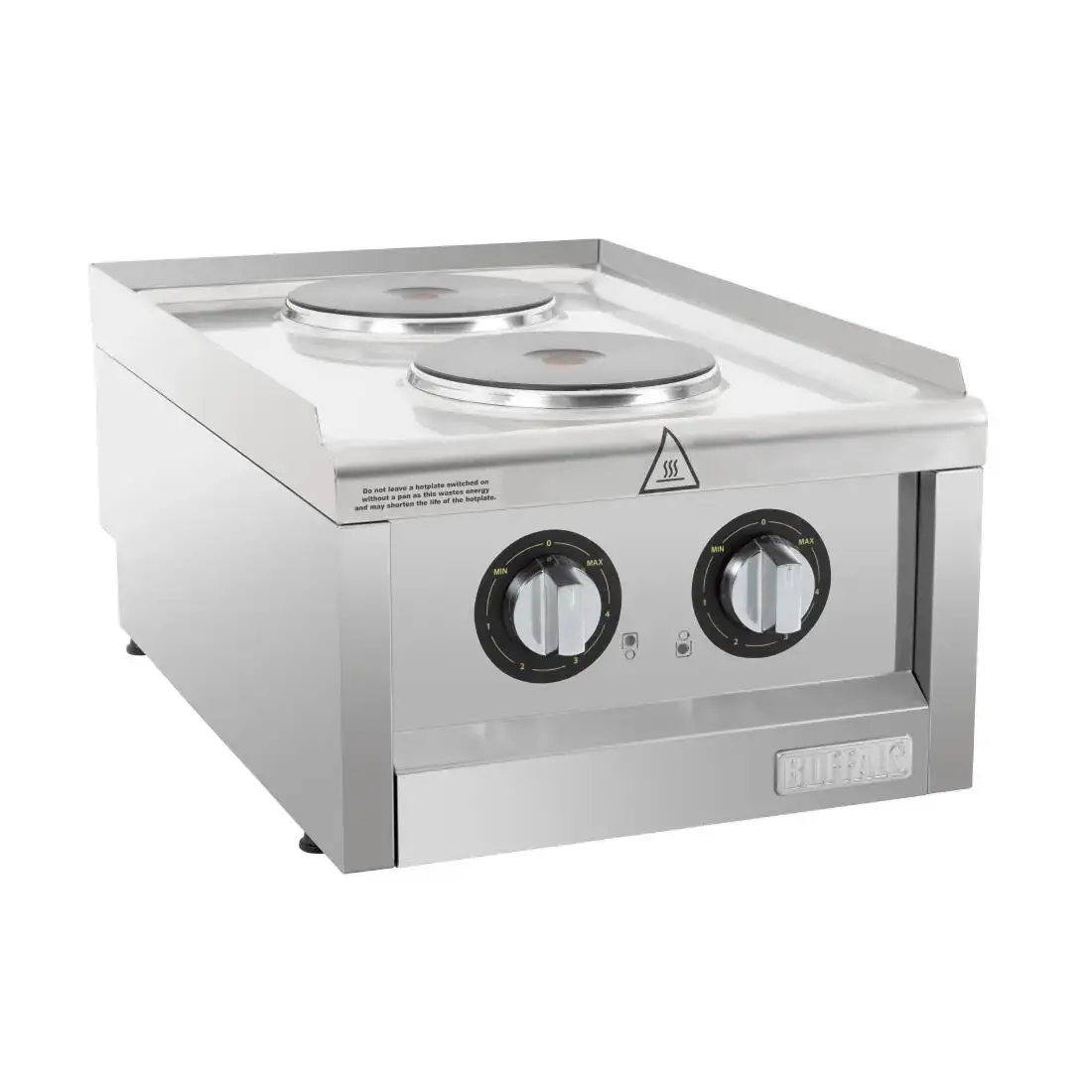 Buffalo 600 Series 2 Ring Electric Hob CU472
