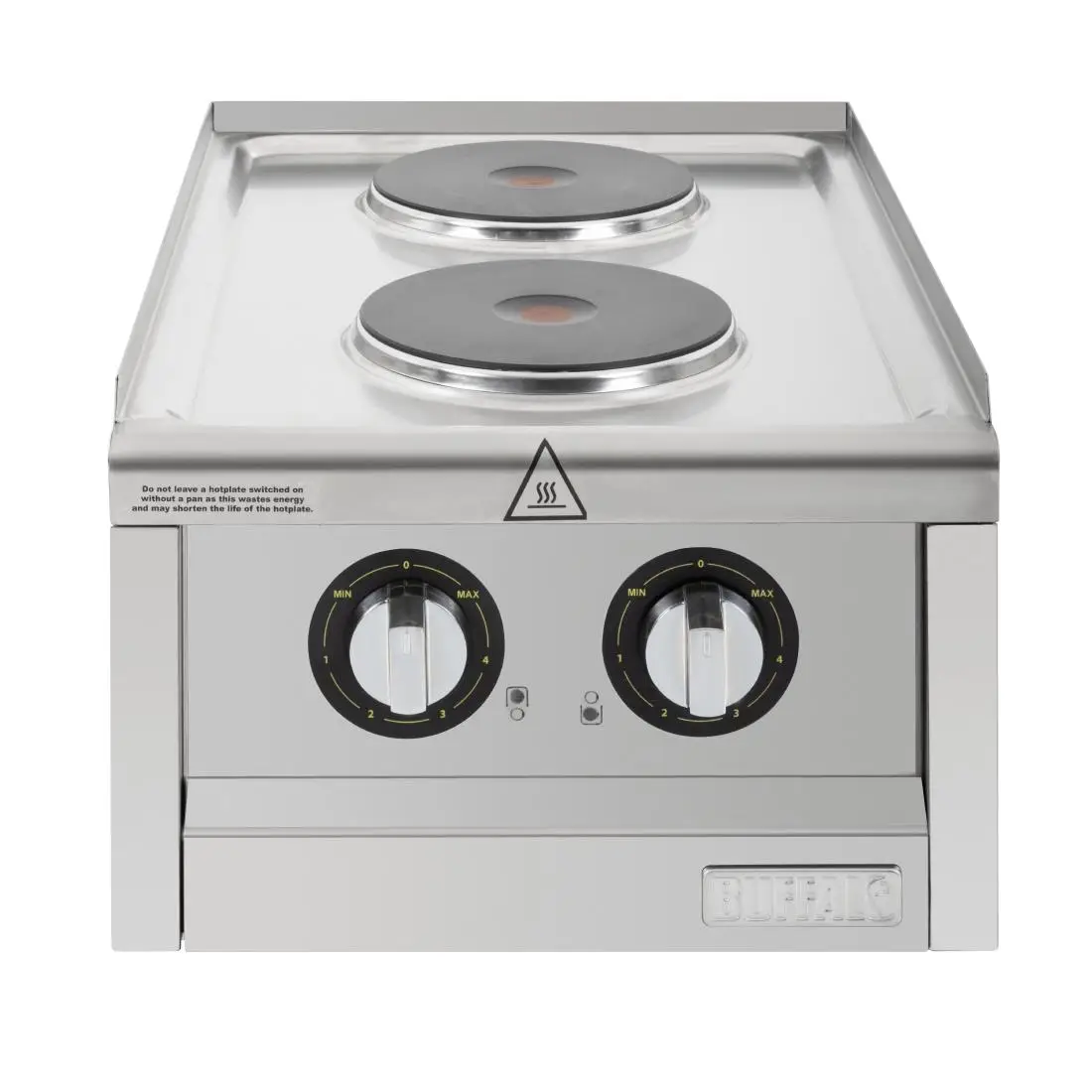Buffalo 600 Series 2 Ring Electric Hob CU472 - Image 3
