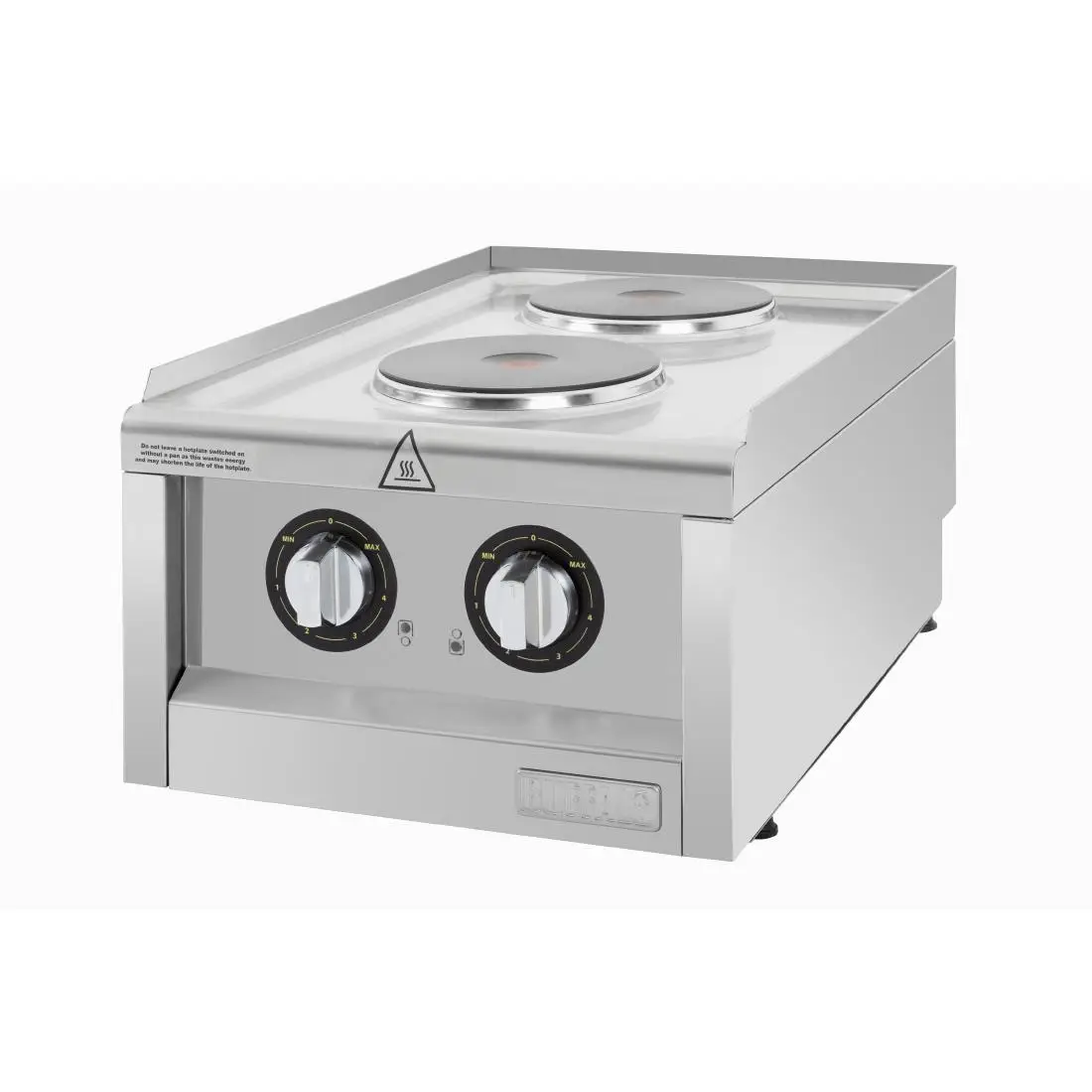 Buffalo 600 Series 2 Ring Electric Hob CU472 - Image 4