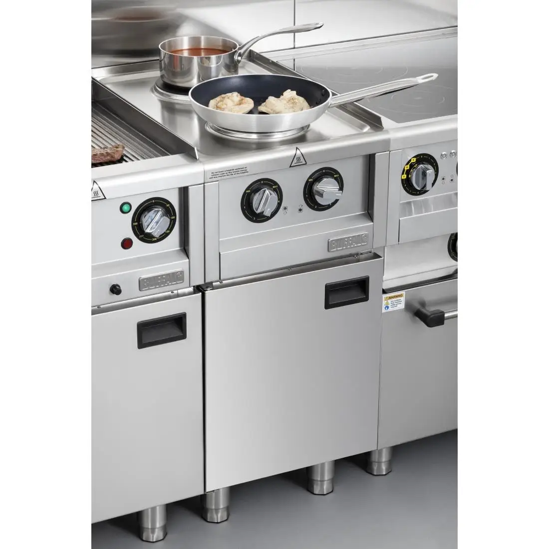 Buffalo 600 Series 2 Ring Electric Hob CU472 - Image 8