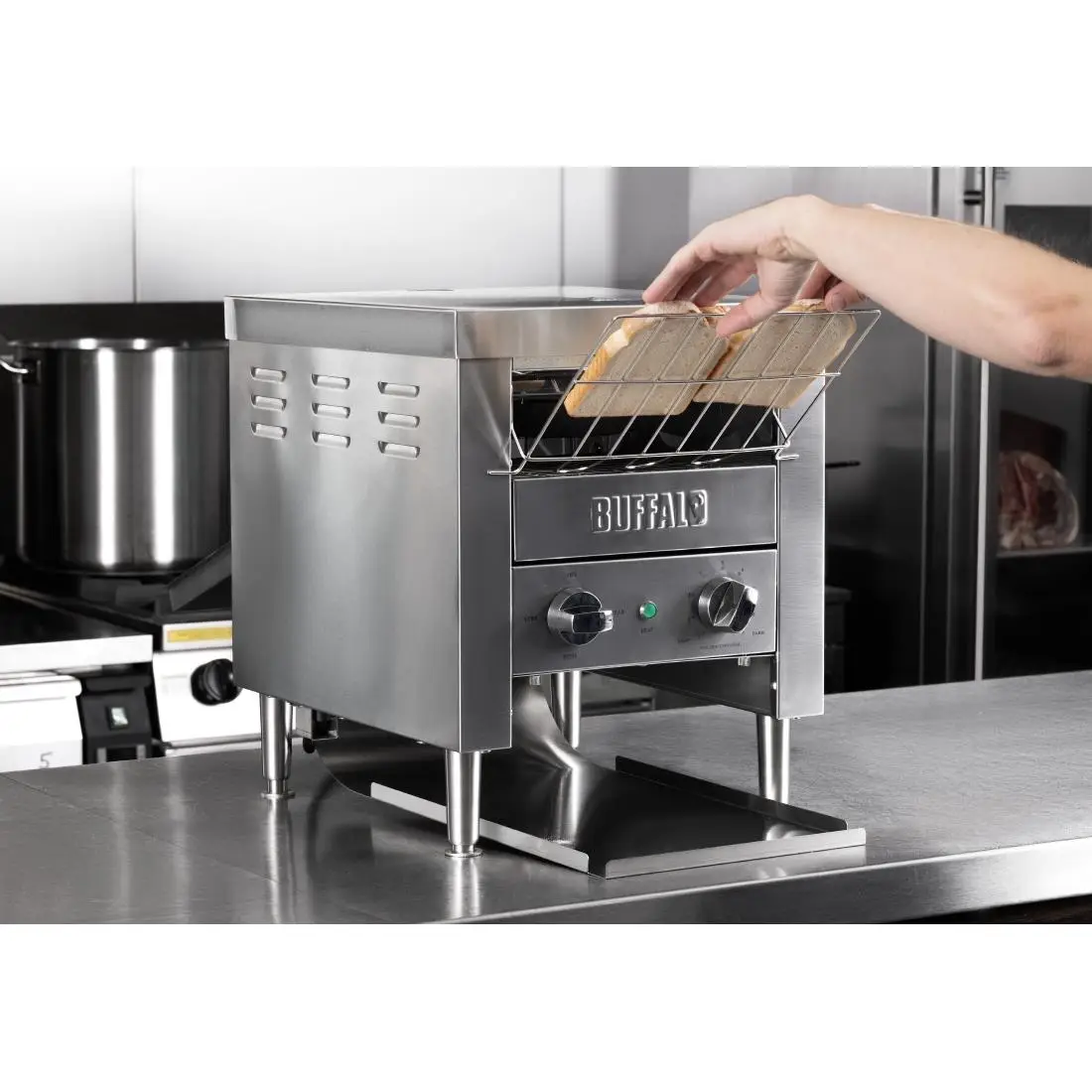 Buffalo Double Slice Conveyor Toaster CU628 - Image 6