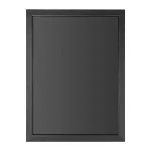 Olympia Wallboard Black Wooden Frame 600x800mm CU991