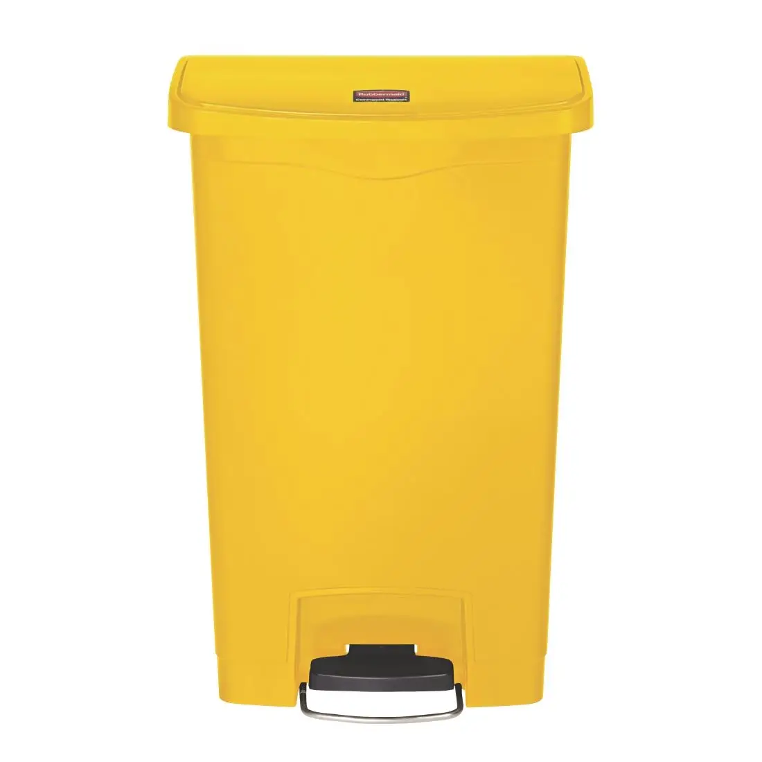 Rubbermaid Slim Jim Step-On Pedal Bin Ye