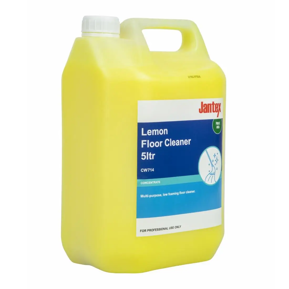 Jantex Lemon Gel Floor Cleaner Concentrate 5Ltr CW714 - Image 2