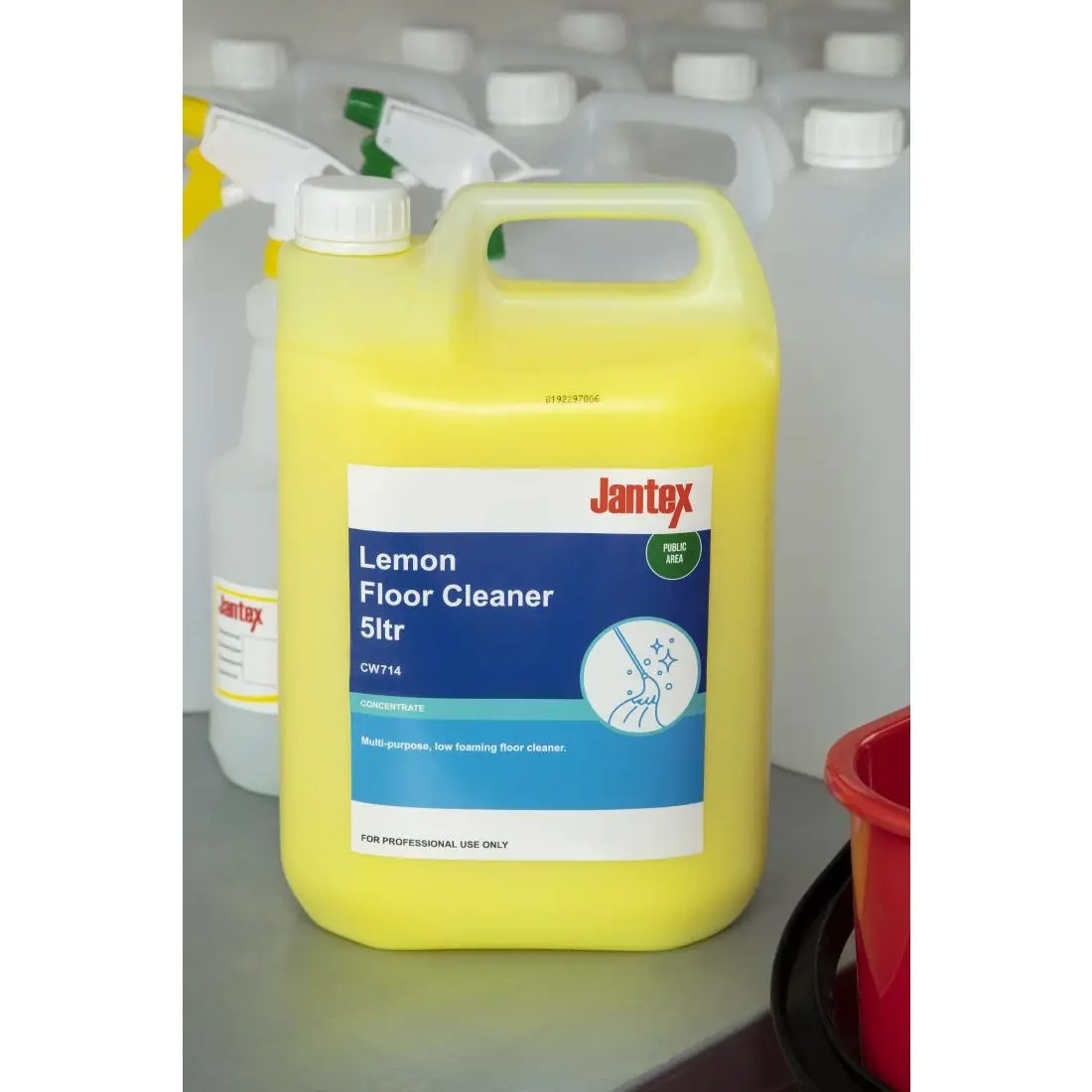 Jantex Lemon Gel Floor Cleaner Concentrate 5Ltr CW714 - Image 5