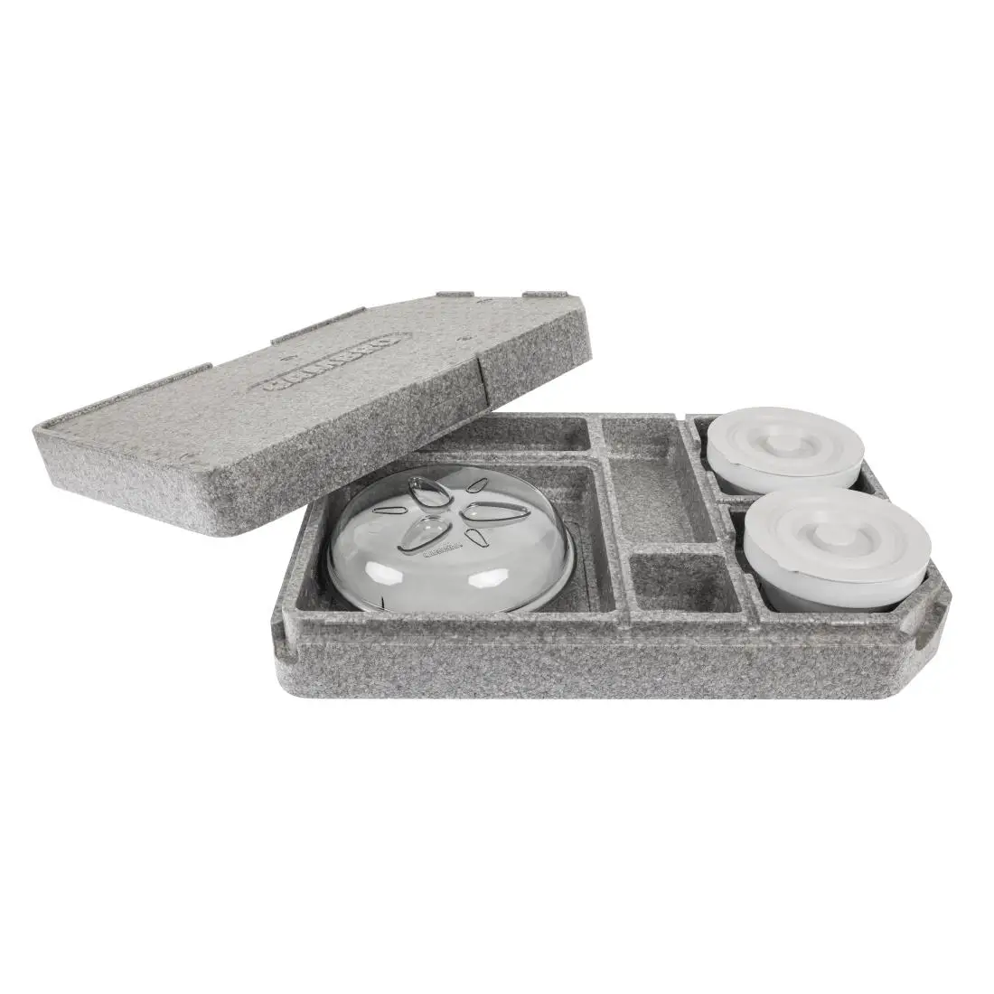 Cambro EPP Tablotherm Meal Delivery System with Dishes CW811 - Image 3