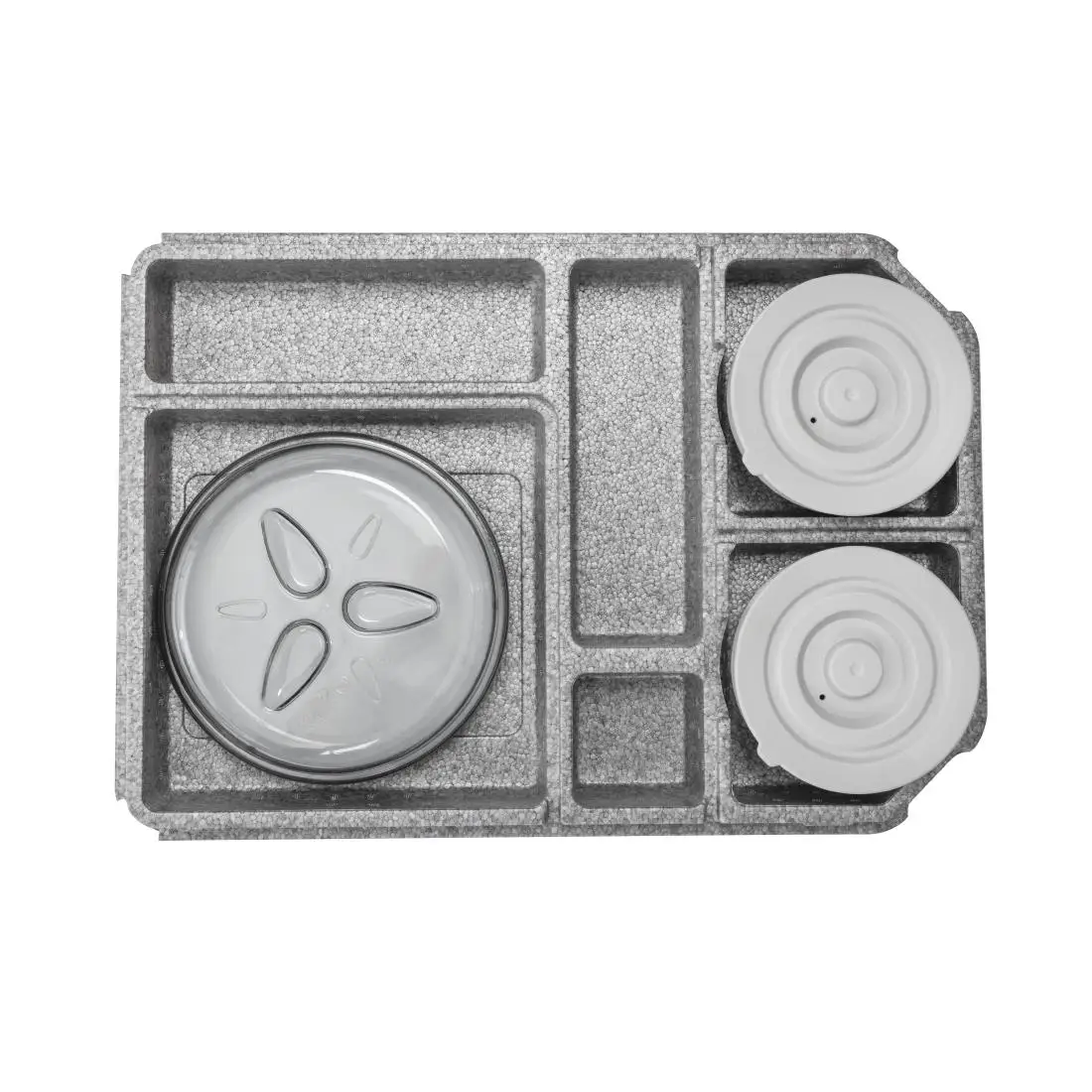 Cambro EPP Tablotherm Meal Delivery System with Dishes CW811 - Image 4