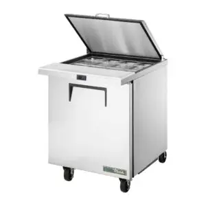 True Single Door Prep Counter Fridge TSSU-27-12M-C-HC FLID CX127