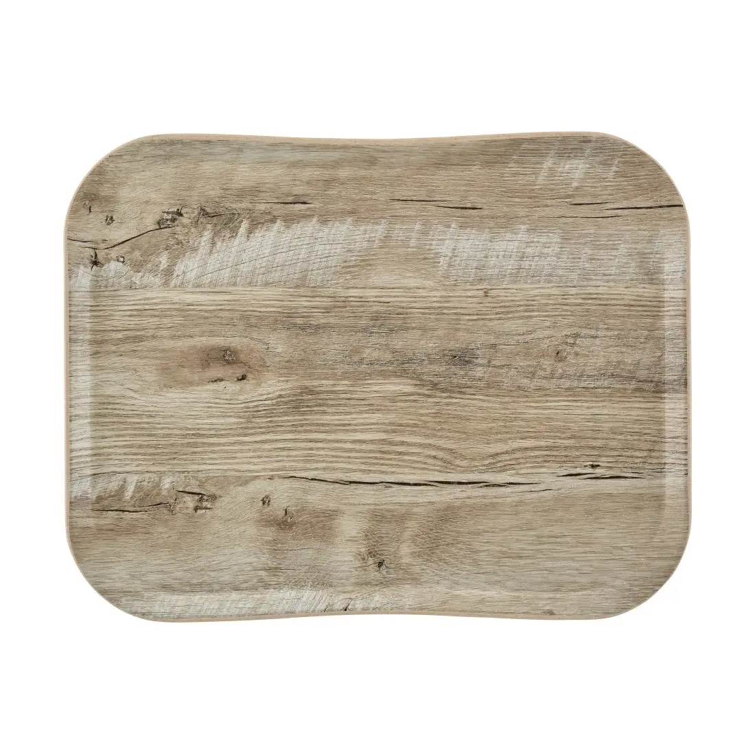 Cambro Versatray Century PE Rectangular Non-Slip Tray Light Oak 330x430mm CX390