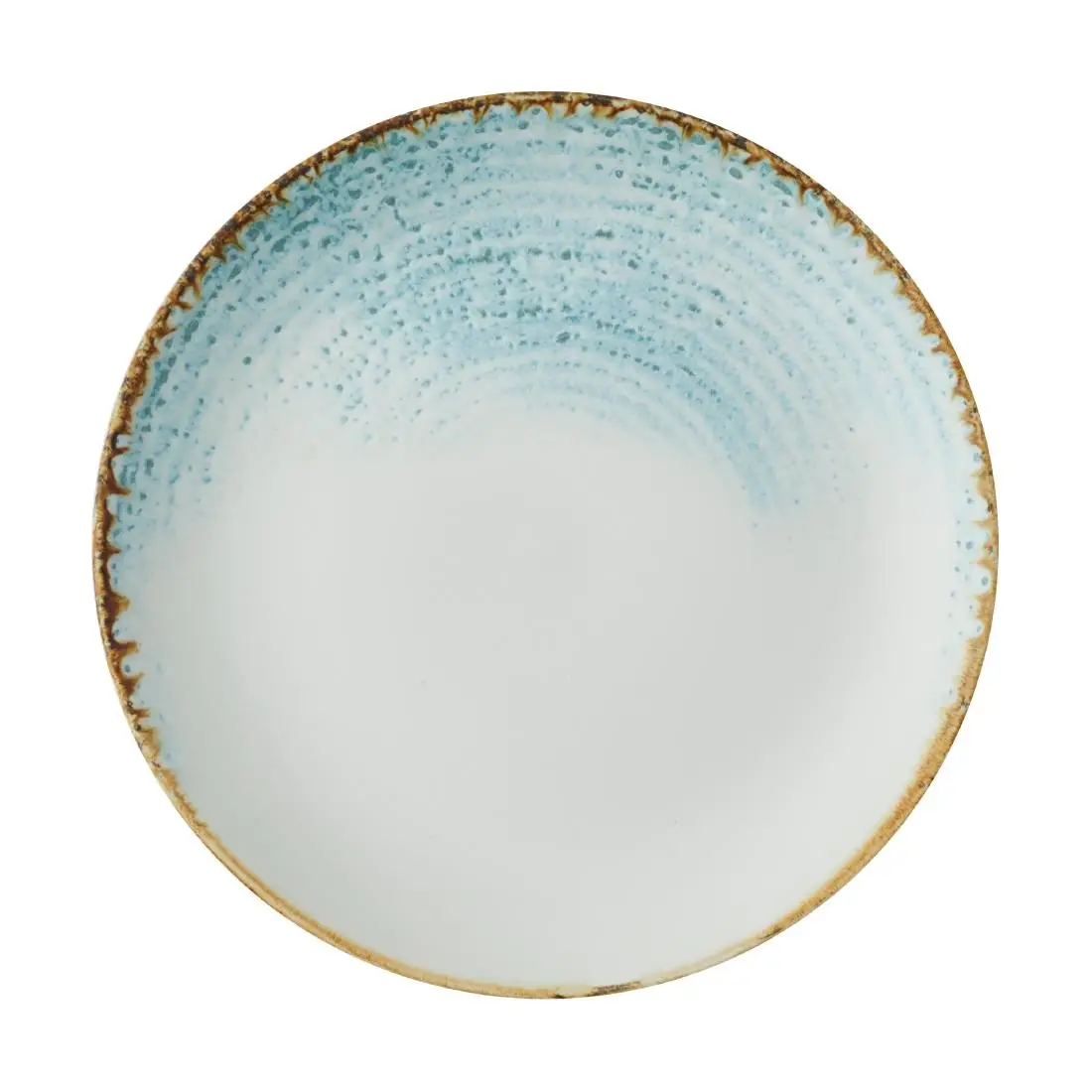 Churchill Homespun Accents Aquamarine Evolve Coupe Plates 165mm (12 Pack) CX672