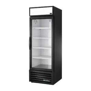 True Upright Single Door Merchandiser Fridge Aluminium CX782