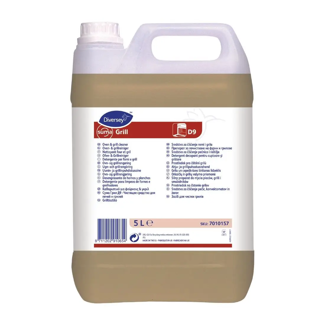 D9 Grill and Oven Cleaner Concentrate 5Ltr (2 Pack)